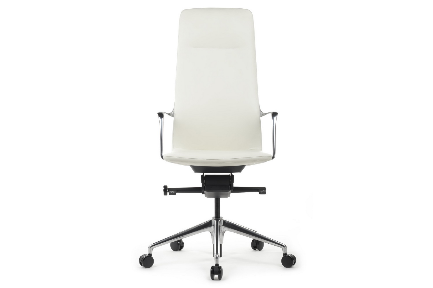 Кресло руководителя RV Design PLAZA FK004-A13 Белая кожа  стоимость
