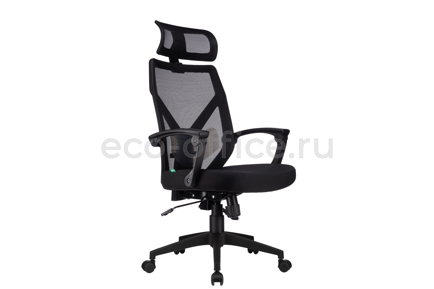 Кресло RV Chair OLIVER W-203 AC Чёрный пластик / Чёрная ткань купить в Санкт-Петербурге