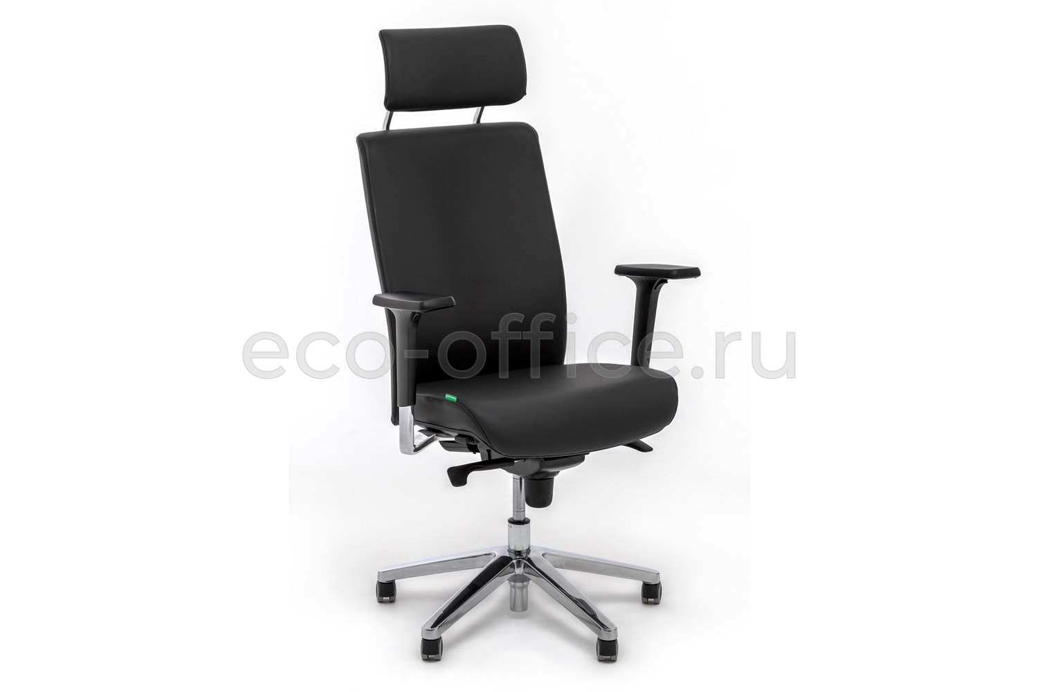 Кресло руководителя Profoffice RONAN S Чёрная кожа купить в Санкт-Петербурге