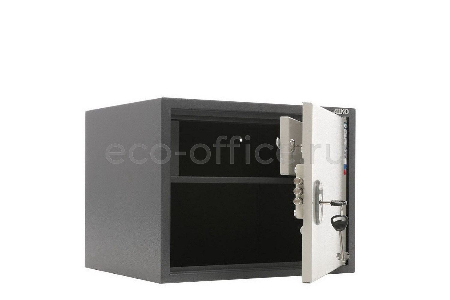 Шкаф бухгалтерский AIKO SL-32T Графит (RAL 7024) / Светло-серый (RAL 7038)  стоимость