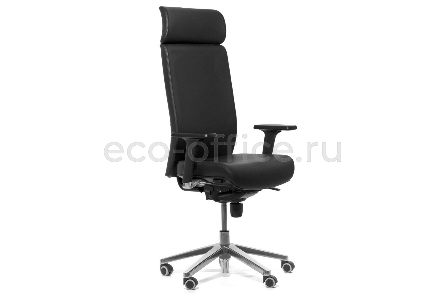 Кресло руководителя Profoffice RONAN W Чёрная кожа купить в Санкт-Петербурге
