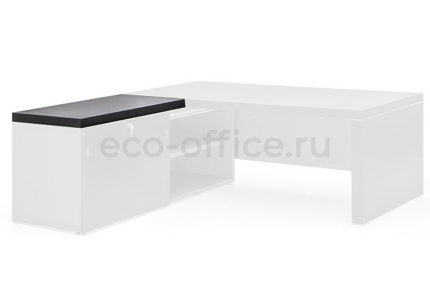 Топ опорной тумбы TITANO PTITP11060008C5 Черное Дерево купить в Санкт-Петербурге