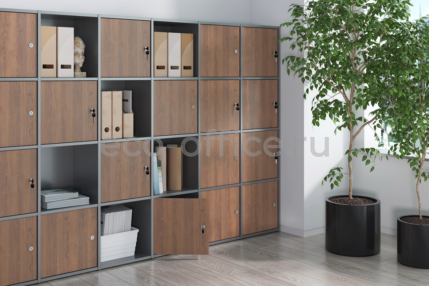 Модульные шкафы LOCKER PLUS Дуб Аризона  стоимость