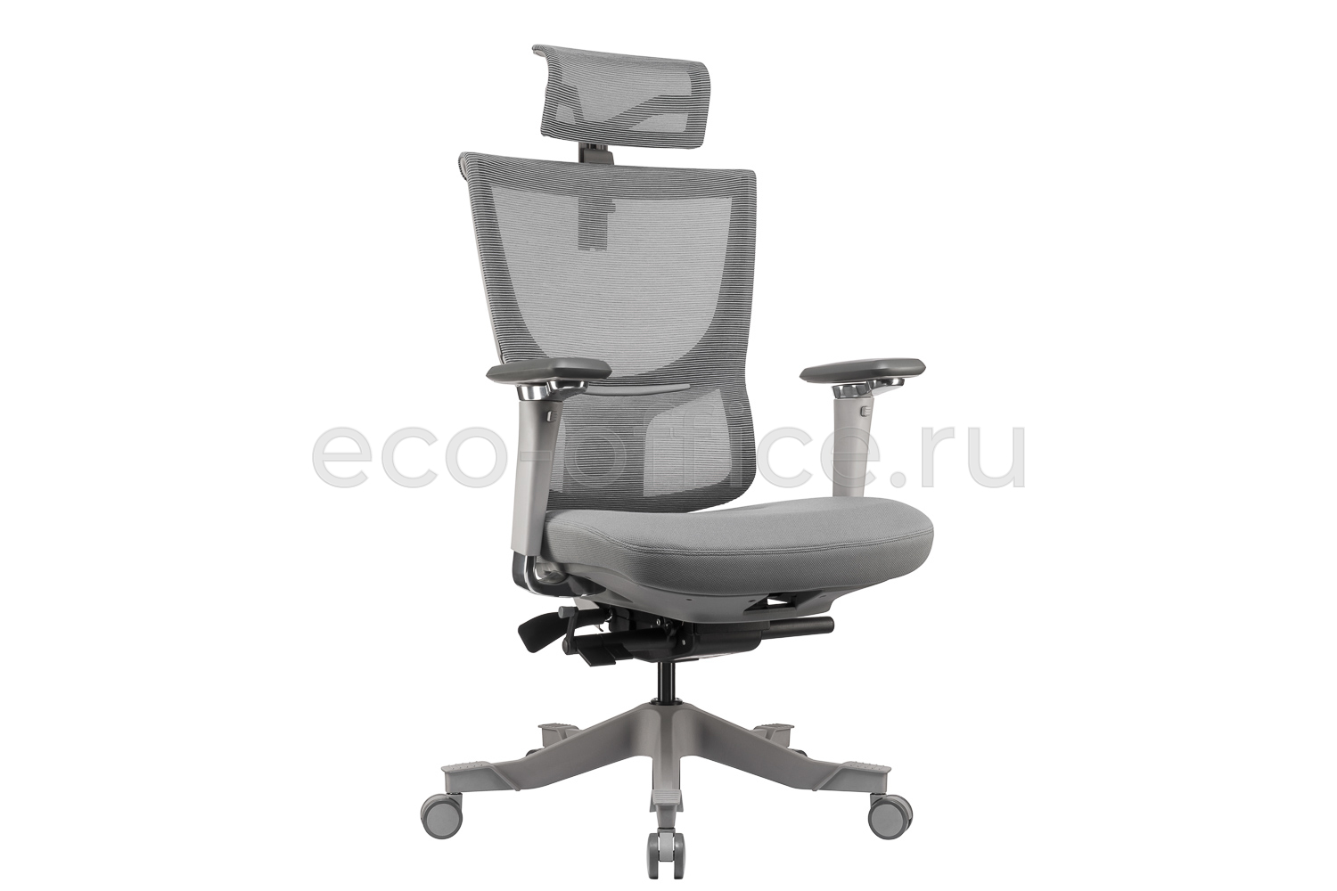 Кресло эргономичное ECO-CHAIR S8 Ergo Grey Серый купить в Санкт-Петербурге