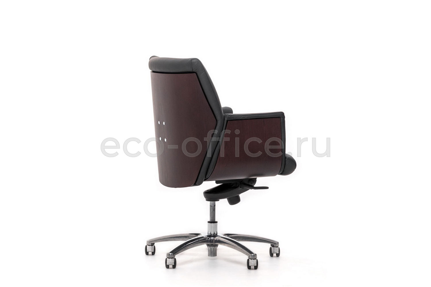 Кресло руководителя Profoffice ZEUS B Палисандр Чёрная кожа  стоимость