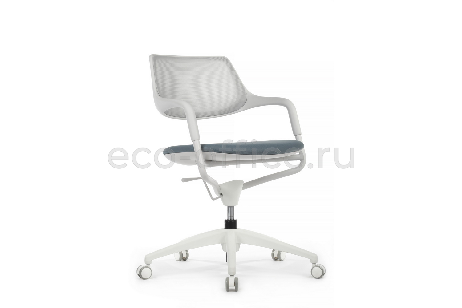 Кресло RV Design SCROLL HY-813D Серая сетка / Серая ткань купить в Санкт-Петербурге