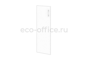Дверь средняя стеклянная левая YALTA LT.S-2 R (L) white Белое стекло фото