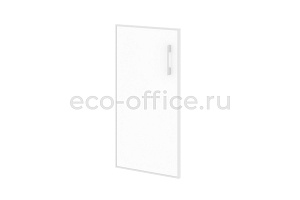 Дверь низкая стеклянная левая YALTA LT.S-3 R (L) white Белое стекло фото