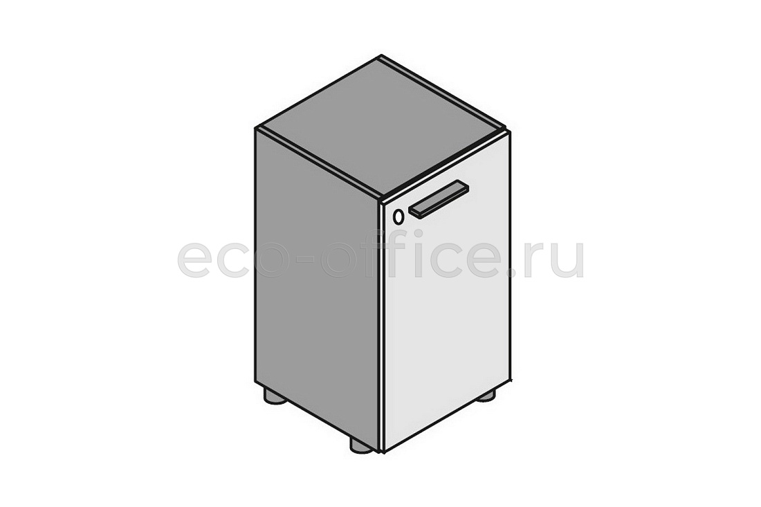 Шкаф низкий правосторонний E.O.S. 118270 Natural Oak (Cod.07)  стоимость