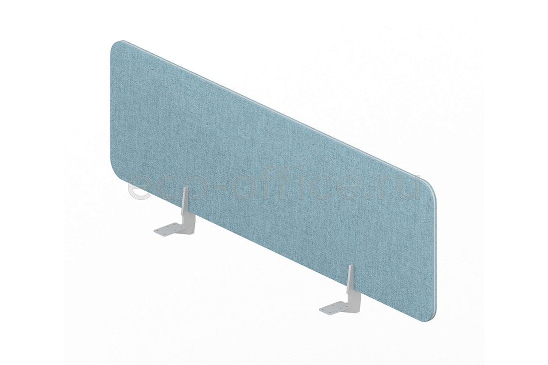 Экран DESIGN фронтальный тканевый для стола bench UFDSFB120 Синий / Алюминий  стоимость