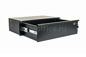 Ящик выдвижной металлический с замком UMBOX Алюминий фото