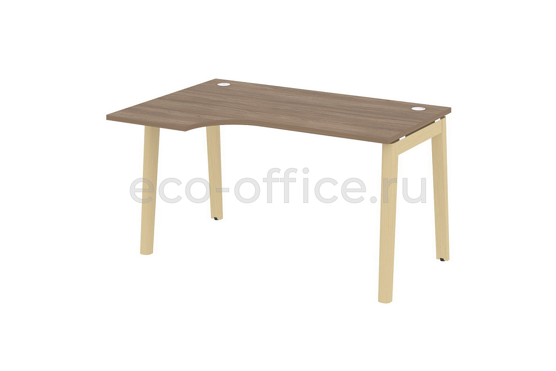 Стол эргономичный левый ONIX WOOD OW.SA-2 (L) Дуб Аризона / Дуб Светлый  стоимость