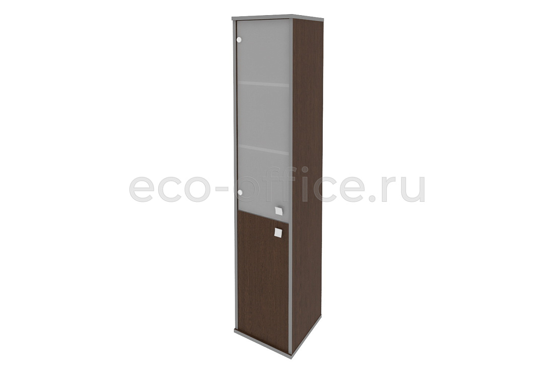 Шкаф высокий узкий левый STYLE Л.СУ-1.2 (L) Венге Цаво купить в Санкт-Петербурге