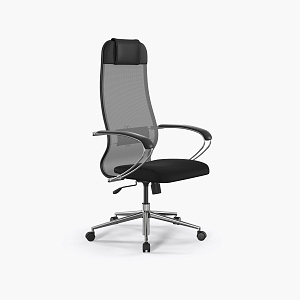 Кресло офисное ErgoLife Set 11/подл.131/осн.Sit 052 (Серый-Черный 187.16.1.2A3) фото