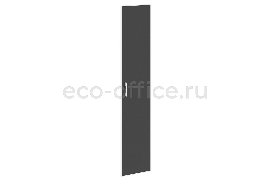 Дверь высокая стеклянная правая YALTA LT.S-1 R (R) black Чёрное стекло купить в Санкт-Петербурге