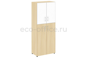 Шкаф высокий широкий YALTA LT.ST-1.7 R white Акация Лорка фото