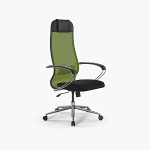 Кресло офисное ErgoLife Set 11/подл.131/осн.Sit 052 (Зеленый-Черный 142.16.1.2A3) фото