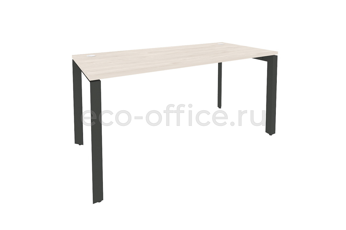 Стол рабочий на П-образном м/к ONIX O.MP-SP-4.7 Денвер Светлый / Антрацит металл купить в Санкт-Петербурге