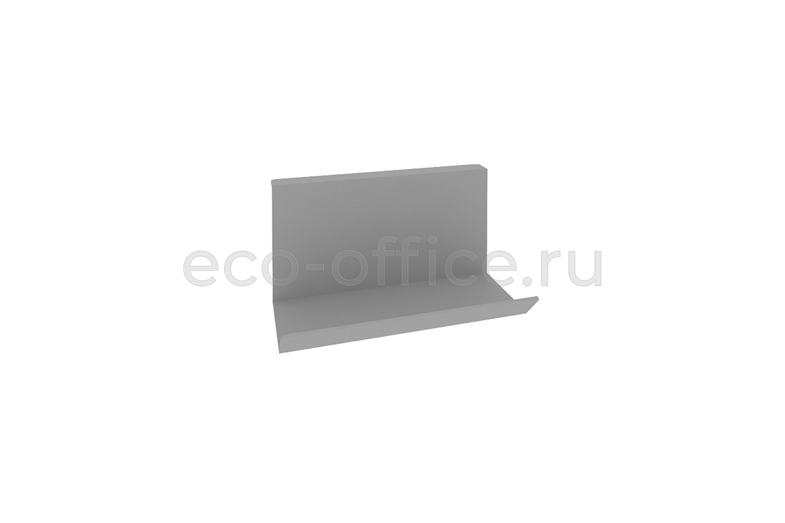 Кабель-канал горизонтальный KKG-20 Серый металл купить в Санкт-Петербурге