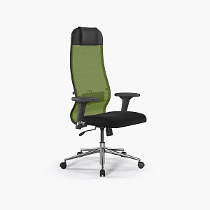 Кресло офисное ErgoLife Set 11/подл.200/осн.Sit 052 (Зеленый-Черный 142.D.1.2A3) фото