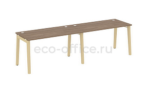 Рабочая станция на 2 рабочих места ONIX WOOD OW.RS-2.3.7 Дуб Аризона / Дуб Светлый фото