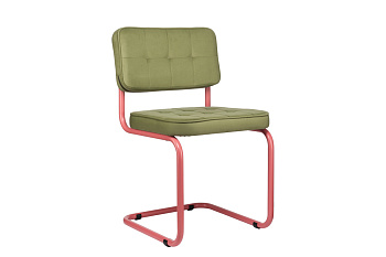 купить конференц-кресло eco-chair colombo comfort clm-05 оливковый велюр / винтажная роза металл #REGION_NAME_DECLINE#