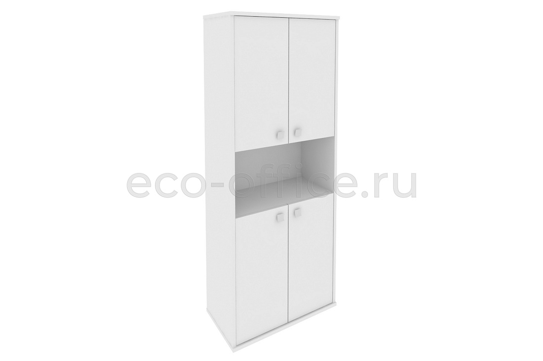 Шкаф высокий широкий STYLE Л.СТ-1.5 Белый купить в Санкт-Петербурге
