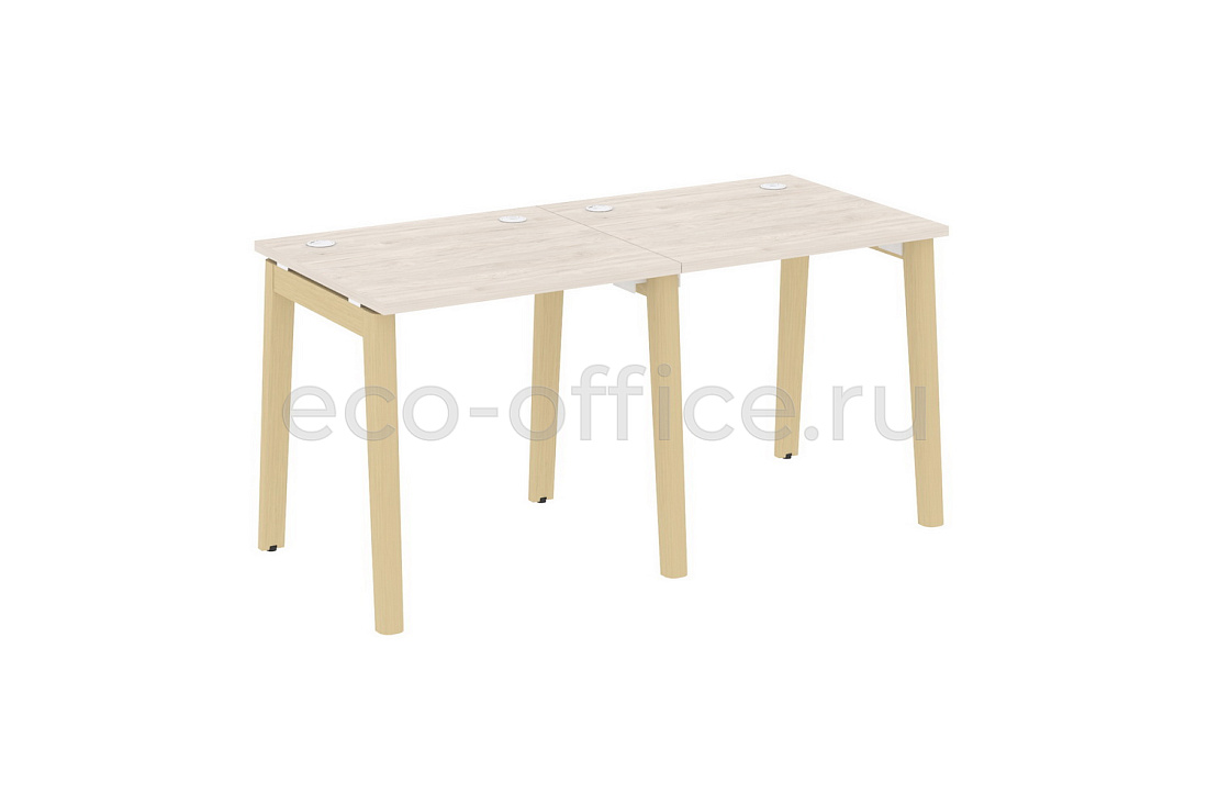Рабочая станция на 2 рабочих места ONIX WOOD OW.RS-2.0.7 Денвер Светлый / Дуб Светлый  стоимость
