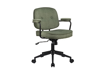Кресло ECO-CHAIR CHESTER W-221T Зелёный велюр купить в Санкт-Петербурге