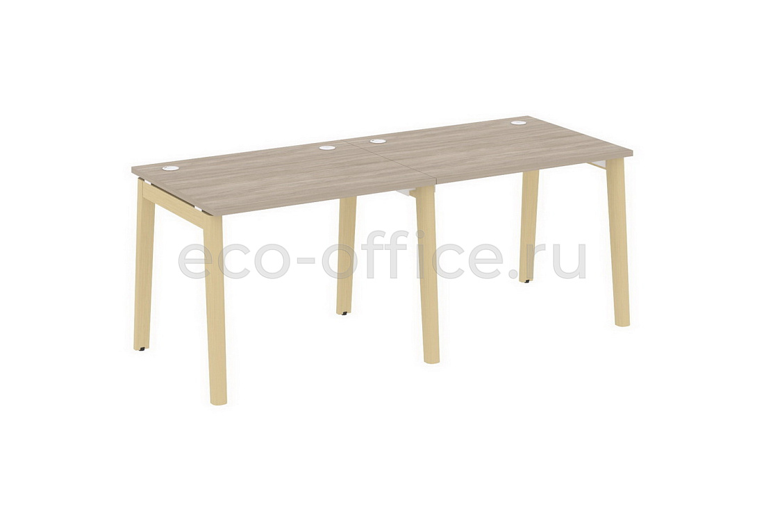 Рабочая станция на 2 рабочих места ONIX WOOD OW.RS-2.1.8 Дуб Аттик / Дуб Светлый  стоимость