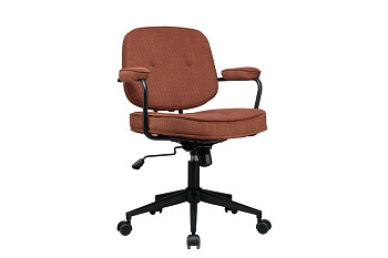 Кресло ECO-CHAIR CHESTER W-221T Коричневый велюр купить в Санкт-Петербурге