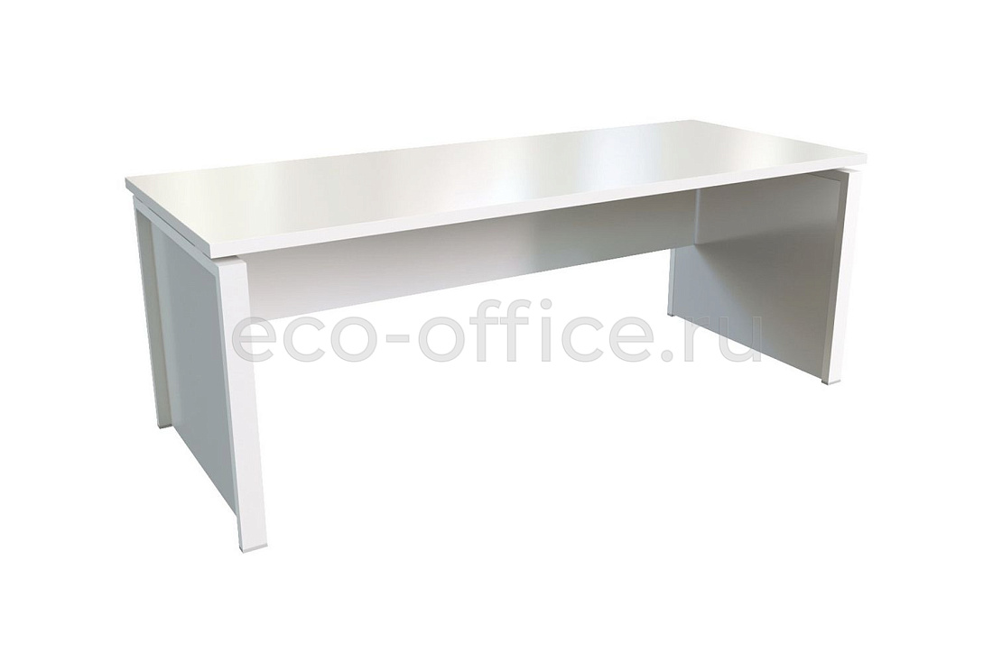 Стол руководителя STEEL EVO 17199 Белый купить в Санкт-Петербурге