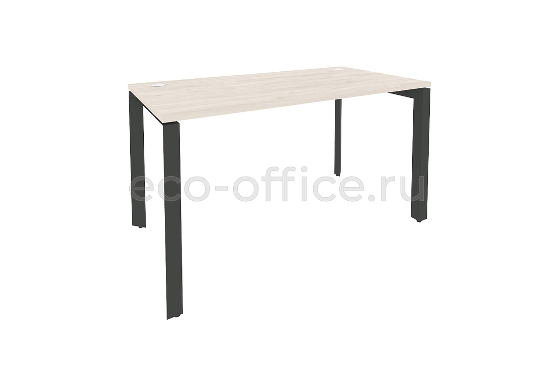 Стол рабочий на П-образном м/к ONIX O.MP-SP-3.7 Денвер Светлый / Антрацит металл купить в Санкт-Петербурге