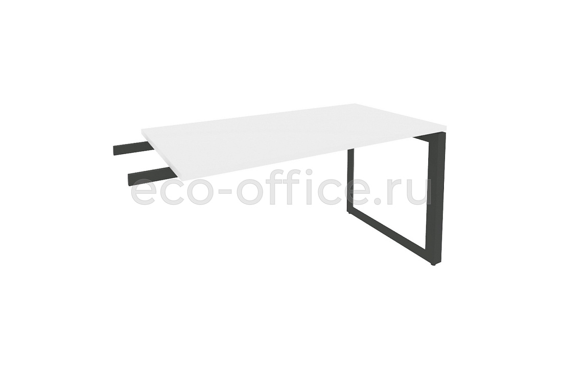 Брифинг-приставка на О-образном м/к ONIX O.MO-BR-13 Белый Бриллиант / Антрацит металл  купить в Санкт-Петербурге