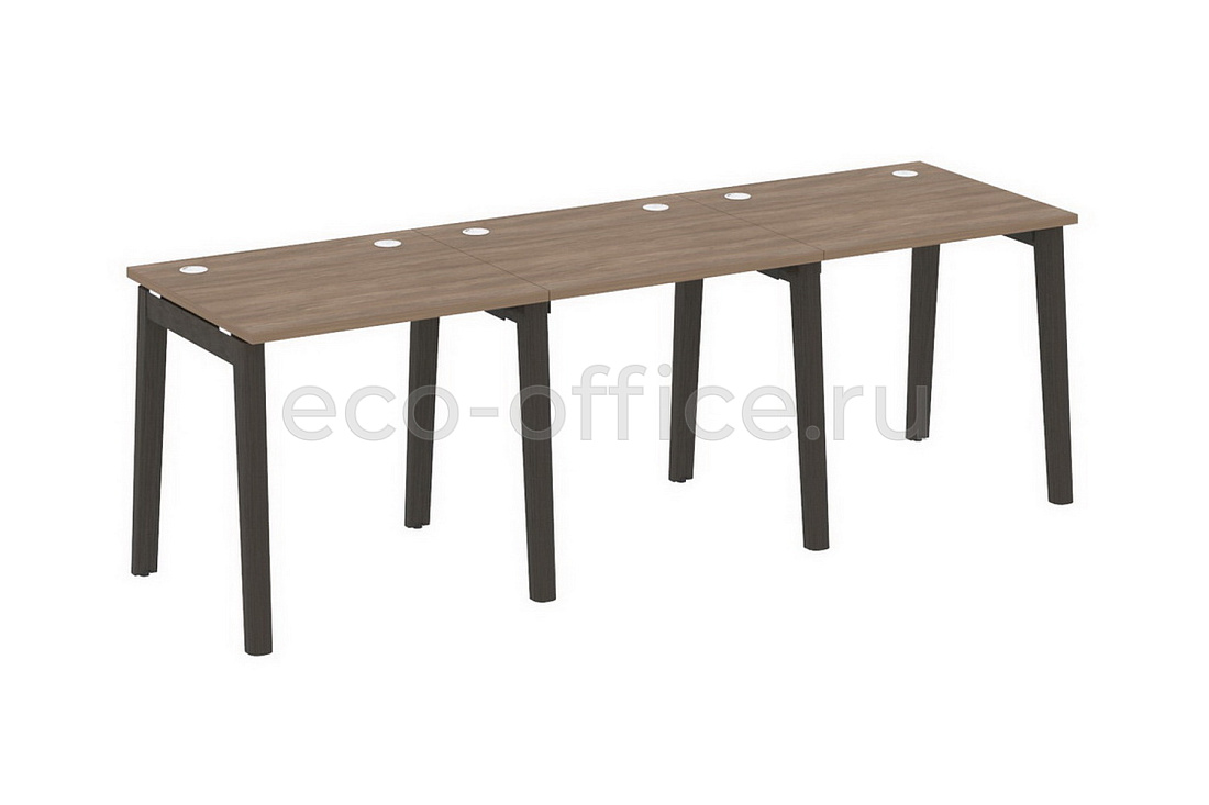 Рабочая станция на 3 рабочих места ONIX WOOD OW.RS-3.0.7 Дуб Аризона / Дуб Тёмный  стоимость