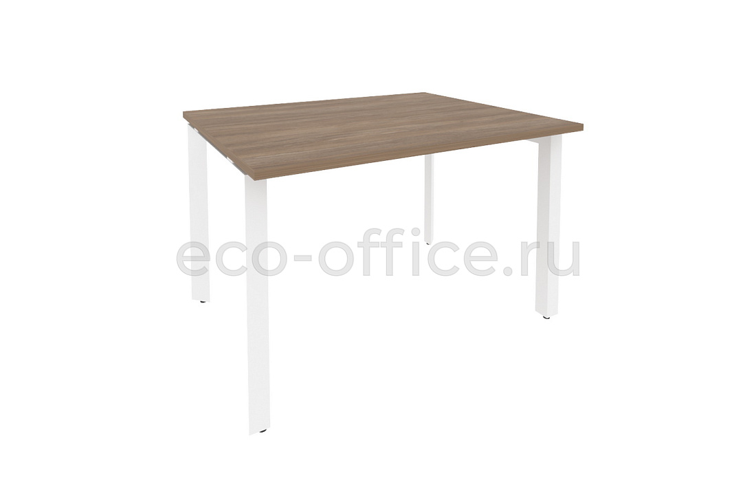 Стол переговорный (1 столешница) ONIX O.MP-PRG-1.2 Дуб Аризона / Белый металл  купить в Санкт-Петербурге