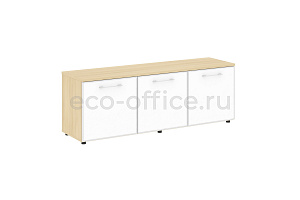 Тумба модульная трехсекционная YALTA LT.TS-3.5 white Акация Лорка фото