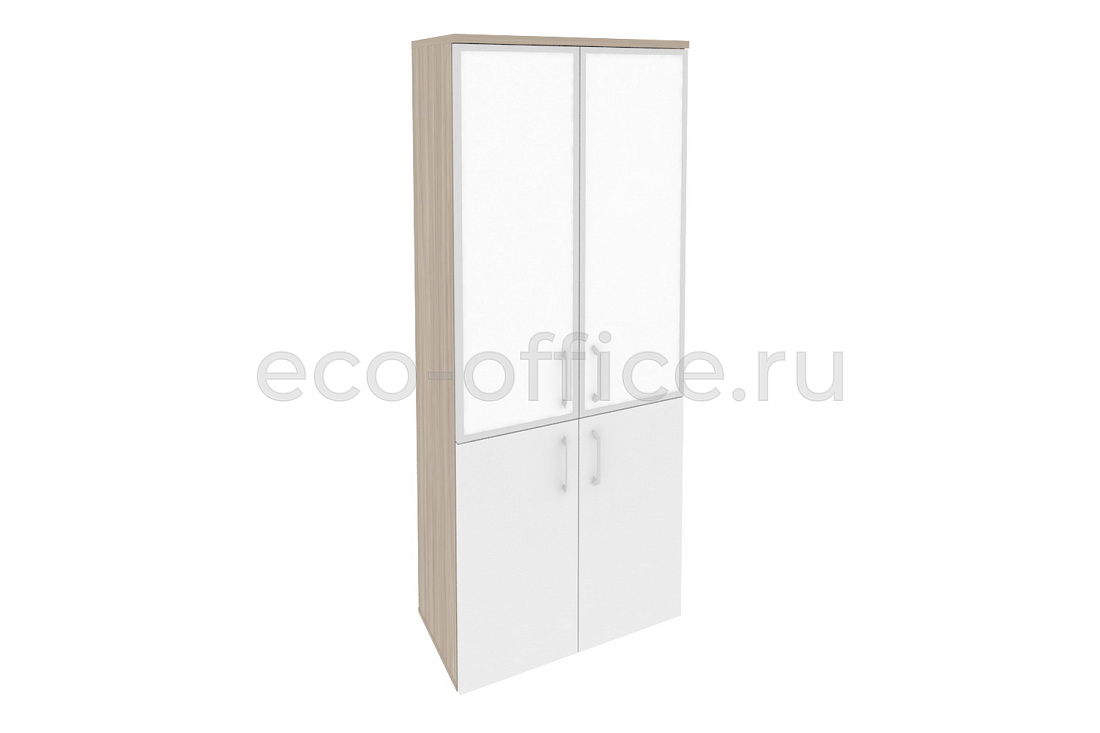Шкаф высокий широкий ONIX O.ST-1.2 R white Дуб Аттик / Белый Бриллиант купить в Санкт-Петербурге