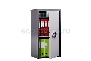 Шкаф бухгалтерский AIKO SL-87T EL Графит (RAL 7024) / Светло-серый (RAL 7038) фото