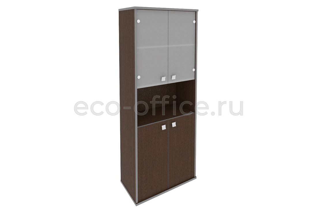 Шкаф высокий широкий STYLE Л.СТ-1.4 Венге Цаво купить в Санкт-Петербурге