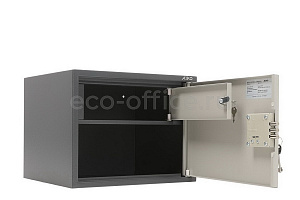 Шкаф бухгалтерский AIKO SL-32T Графит (RAL 7024) / Светло-серый (RAL 7038) фото