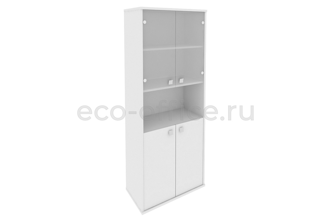 Шкаф высокий широкий STYLE Л.СТ-1.4 Белый купить в Санкт-Петербурге