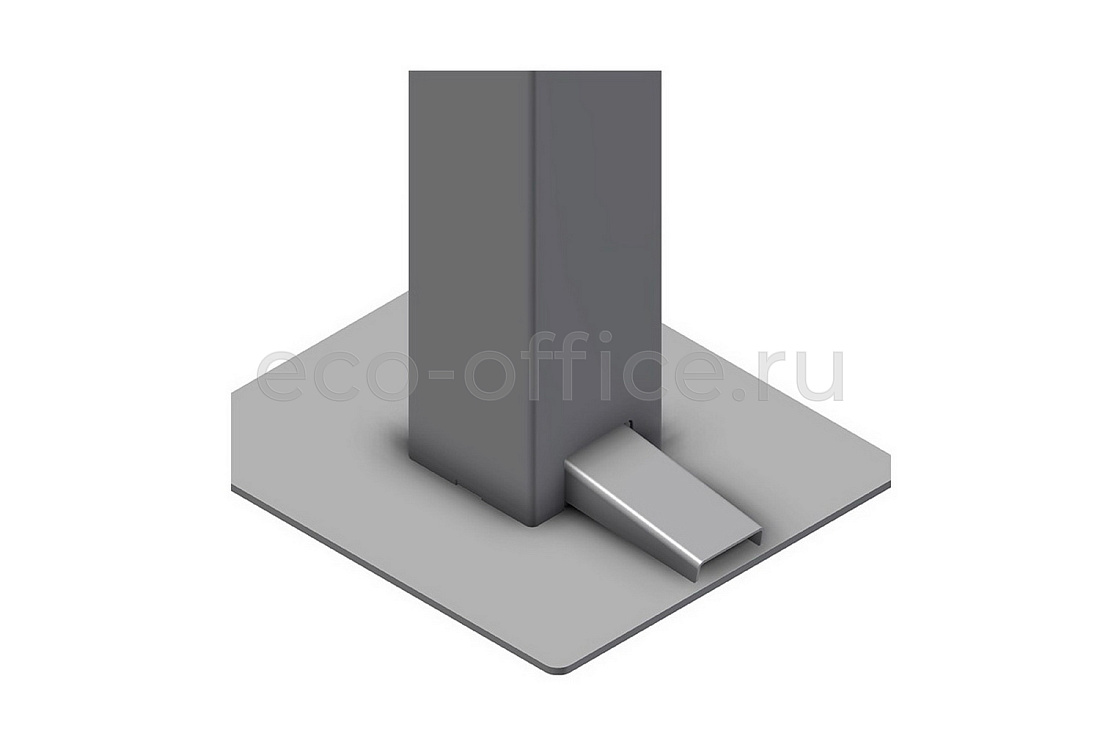 Ножной диспенсер для дезинфицирующих средств ECO-DIS Серый RAL 9006  стоимость