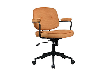 Кресло ECO-CHAIR CHESTER W-221T Горчичный велюр купить в Санкт-Петербурге