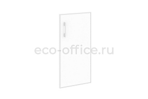 Дверь низкая стеклянная правая YALTA LT.S-3 R (R) white Белое стекло фото