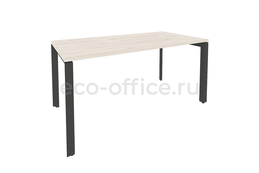 Стол рабочий на П-образном м/к ONIX O.MP-SP-4.8 Денвер Светлый / Антрацит металл купить в Санкт-Петербурге