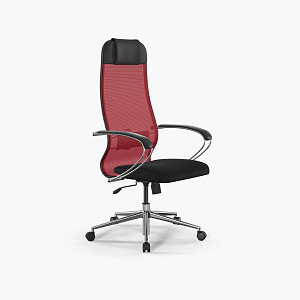 Кресло офисное ErgoLife Set 11/подл.131/осн.Sit 052 (Красный-Черный 140.16.1.2A3) фото