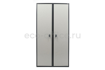 Шкаф бухгалтерский AIKO SL-185/2 Графит (RAL 7024) / Светло-серый (RAL 7038) купить в Санкт-Петербурге