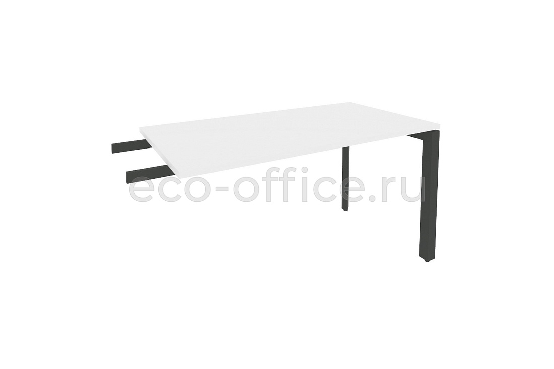 Брифинг-приставка на П-образном м/к ONIX O.MP-BR-13 Белый Бриллиант / Антрацит металл  купить в Санкт-Петербурге