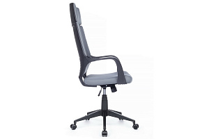 Кресло RV Chair IQ RV 8989 Чёрный пластик / Серая ткань фото